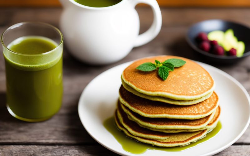 Receta de Panqueques de Matcha: Un Desayuno Saludable y Delicioso